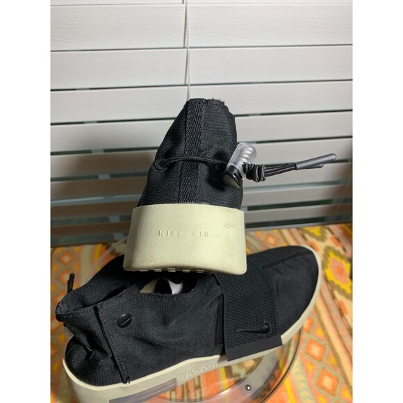 Nike Air 180 Fear of God 8.5 Black Slip-on Adhesive Strap Sneakers Tennis Shoes main image 5